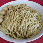 ラーメン二郎 - 先に麺が...スゲ~盛