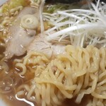 田代食堂 - 自家製中太縮れ麺が旨い♪