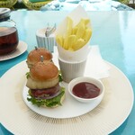 ル カフェ ヴィー - ミニハンバーガー Mini burgers au Foie gras 2800yen