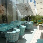 ル カフェ ヴィー - 店内テラス席