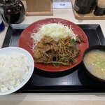 Katsuya - プルコギとメンチカツの合い盛り定食です。（2021年4月）