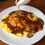 まちの洋食屋 らぐぅ - とろとろたんぽぽオムライス