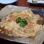 銀酒房 - ルビー豚トンカツ柳川風