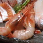 刺身盛り　甘海老