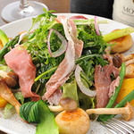 Da vinci-Ｉtalian barstyle- - まさに四季の彩り&薫り!旬の珍しい野菜を使ったサラダは絶品!