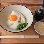 ウドン ネクスト - 月見天都山かけうどん