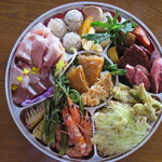 イタリアンレストラン Zucca - 直径30cmのお皿にびっしりずっしり！