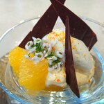 Cle4 - 甘夏と酒粕のデザート