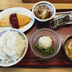 盛岡月が丘食堂 - 朝食セット（５００円）