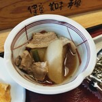盛岡月が丘食堂 - 豚肉と大根の煮物
