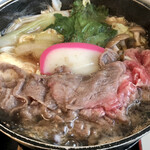 大間温泉海峡保養センター レストラン - 大間牛すき焼き