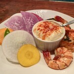 Ata - 海老と野菜のアイオリ