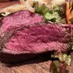 Ata - 黒毛和牛のステークフリット（国産牛ランプ肉150g）