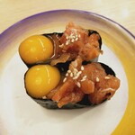 すし江戸 - サーモンユッケ