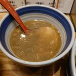双麺 - 謹製極太平打ちつけ麺醤油（1,130円）