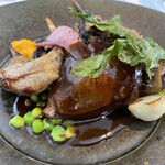 フランス料理 ル・クール - ランド産ピジョンのロースト