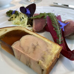 フランス料理 ル・クール - フォアグラのブリオッシュ包み