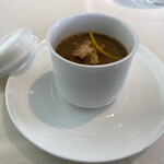 フランス料理 ル・クール - ヒヨドリのビスク