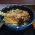 きしめん 寿々木屋 - きしめん＆（竹輪、ピーマン）＆いなり