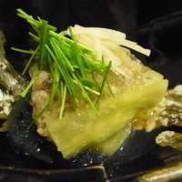 徳うち山 - 秋刀魚のつみれ　茄子
