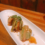 ハワイアン ダイニング ロコス - マグロとアボガドの挟み揚げ