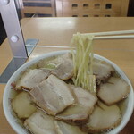 坂内食堂 - 肉そば（麺）