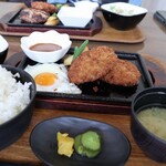 佐賀和牛ハンバーグの店 まるも - メンチバーグ★美味し