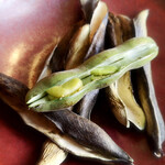 ラ・トゥーエル - さやえんどうのロースト、ニョッキ