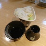 石臼挽き手打 蕎楽亭 - お汁