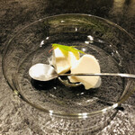 蛤坂 まえかわ - 酒粕のデザート