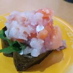 スシロー - 倍盛り海鮮漬け  110円