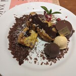 デニーズ - GODIVAチョコレートフレンチトースト（799円＋税）