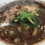 龍潭酒家 - 黒胡麻担々麺（アップ）
