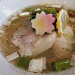 津軽煮干中華蕎麦 サムライブギー - 鶏そば（のだ塩・アップ）