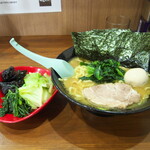 せんだい - セットで野菜盛ラーメン