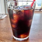 タベルナ・ユキ - パエリア 900円 のアイスコーヒー