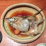 魚匠 銀平 - <'12/9/29撮影>煮魚御膳 1575円 の鰹の兜煮