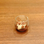 バーラウンジ 夜間飛行 - キャラメルチーズショートケーキ