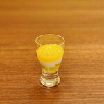 バーラウンジ 夜間飛行 - クープオランジュフロマージュ