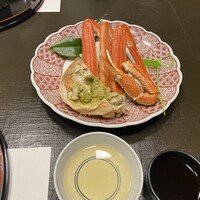 西村屋ホテル 招月庭 - 3.茹でカニ