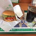 モスバーガー - モーニングバーガーＢＬＴのドリンクセット