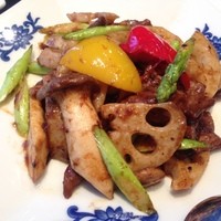 華都飯店 - 牛肉のブラックビーン炒め