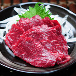 말찌기 로스(120g)(Horse sashimi loin (120g))