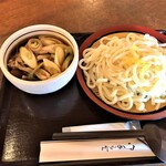 お食事処 竹菜和 - 210430金　埼玉　竹膳　埼玉県産豚の肉汁うどん（大盛り）700円＋100円