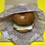 GRILL DEMI  Y's BURGER - ハンバーガー 580円