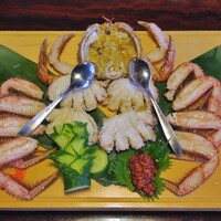 かに道楽 新宿本店 - 毛がに姿茹