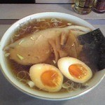 春木屋 - 中華そば＋煮卵