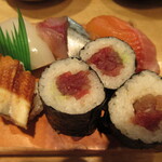 和礼寿司 - 〆鯖・サーモン　鉄火巻