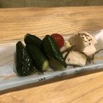 スタンド 四坪 - 自家製の浅漬け