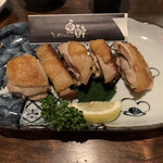 魚酔 - 伊勢赤鶏の塩焼き